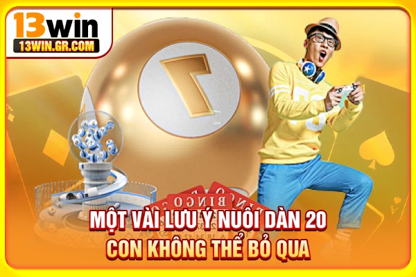 Lưu ý nuôi dàn 20 con không thể bỏ qua